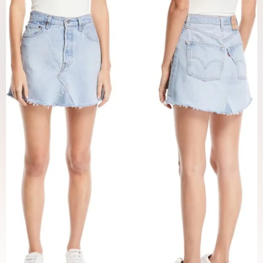 Vintage Repurposed Levi’s Denim Skirt